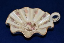 40s Arnart Giappone Porcellana Oro Decorazione Disegno Floreale 5 " Manico Candy