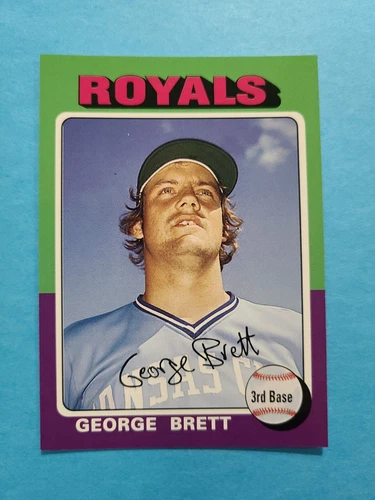 GEORGE BRETT 2006 TOPPS ROOKIE OF THE WEEK BASEBALL CARD # 12 F2429