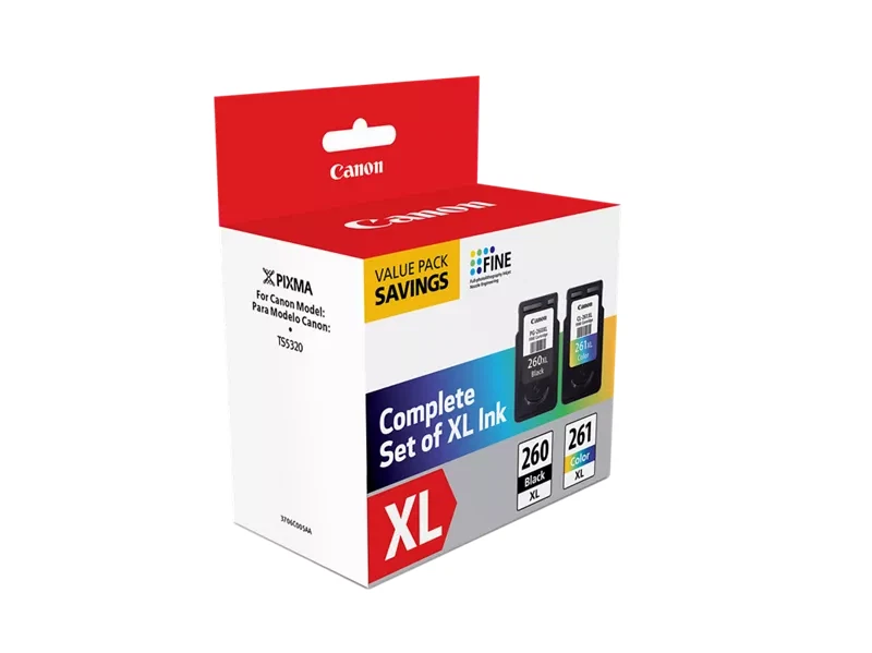 Canon PG-260 XL / CL-261 XL Value Pack Foto 2 de 4