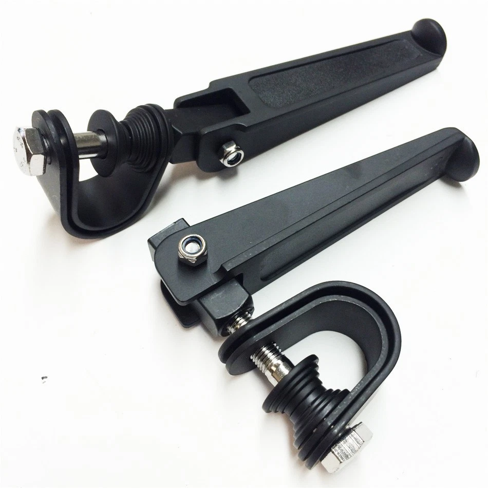 Estriberas con abrazadera en U de 1,25" para Harley Road King Touring Street Glide Electra glide Foto 4 de 4