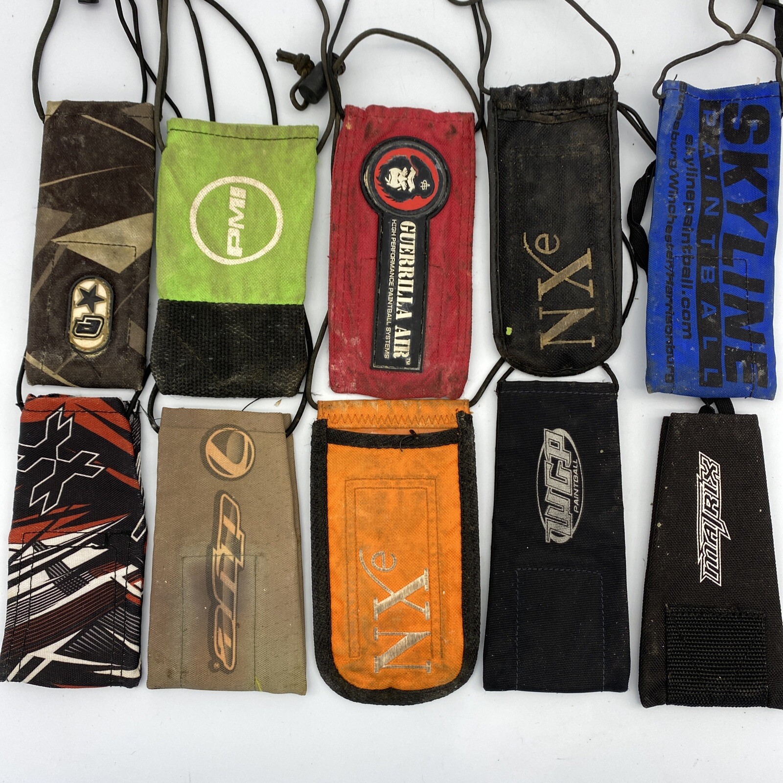 (10) Barrel Sock Lot Paintball Gun Barrel Cover Plug Sock HK Army