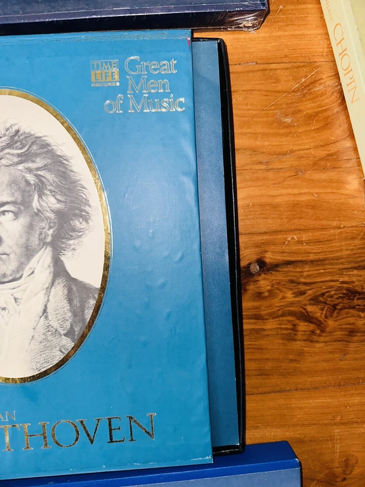 8 Time Life Great Men of Music 32 cassette Box sets Mozart Beethoven Chopin +new - image 3 of 4