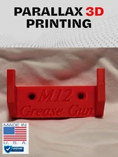 Wall Mount Holder Bracket for Milwaukee M12 2446-20 Grease Gun