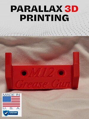 Wall Mount Holder Bracket for Milwaukee M12 2446-20 Grease Gun