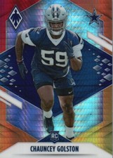 2021 Panini Phoenix #185 Chauncey Golston Fire Burst