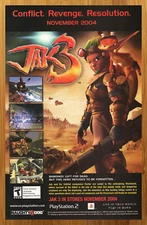 2004 Jak III 3 PS2 Playstation 2 Print Ad/Poster Official Jak & Daxter Promo Art