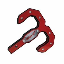 GEN-Y Hitch The Hulk Tow Hook/Hitch Step 2.5" Shank Black/Red 21K GH-0072-R