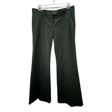 Prada Wide Leg Pants Forest Green size 40 US 4 Women 30 in Waist Trouser Dark
