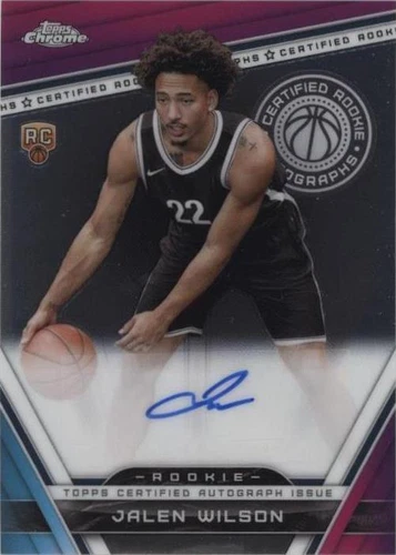 2023-24 Topps Chrome - Jalen Wilson #CRA-JW