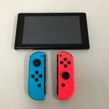 Nintendo Switch with Neon Blue and Neon Red HAC-001-01 Japan