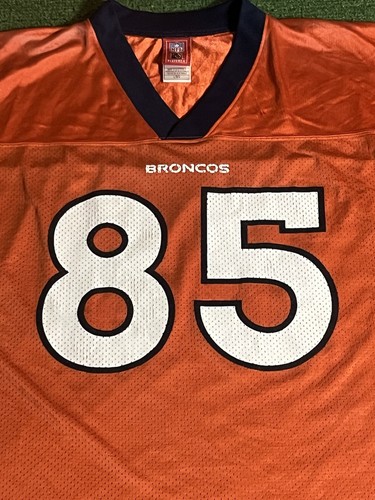 Denver Broncos Vintage Ashley Lelie Reebok NFL Team Apparel Jersey Size Large - Picture 4 of 8