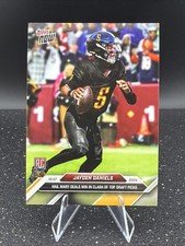 2024 Topps Now Jayden Daniels Rookie Card #11 - Hail Mary - NFL Football