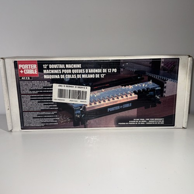 #ad Porter Cable 4112 12” Dovetail Machine Wood Working New In Box $79.00