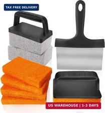 10 Pieces Griddle Cleaning Kit for Blackstone & More - Professional Flat Top Gri