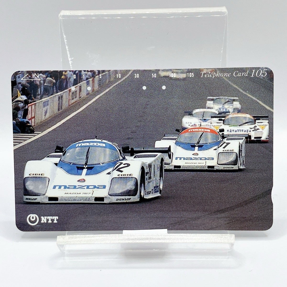 Mazda 767B Prototype Racing Car 24 Hours Race 1988 Telephone Card