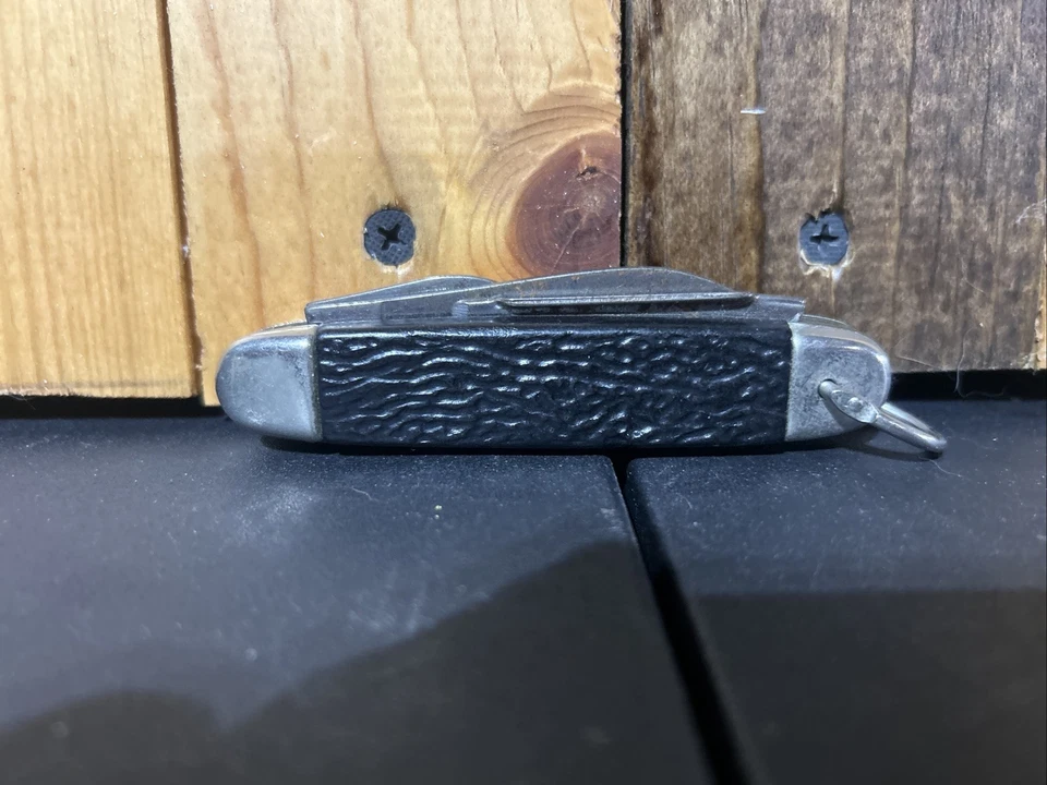 Vintage Imperial Kamp-King Multi Tool Pocket Knife Black Ireland - Image 2 of 4