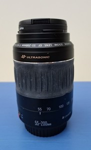 Canon  EF 55-200mm f/4.5-5.6 II USM zoom Lens with UV filter