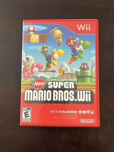 New Super Mario Bros. Wii (Nintendo Wii, 2009) Tested And Working