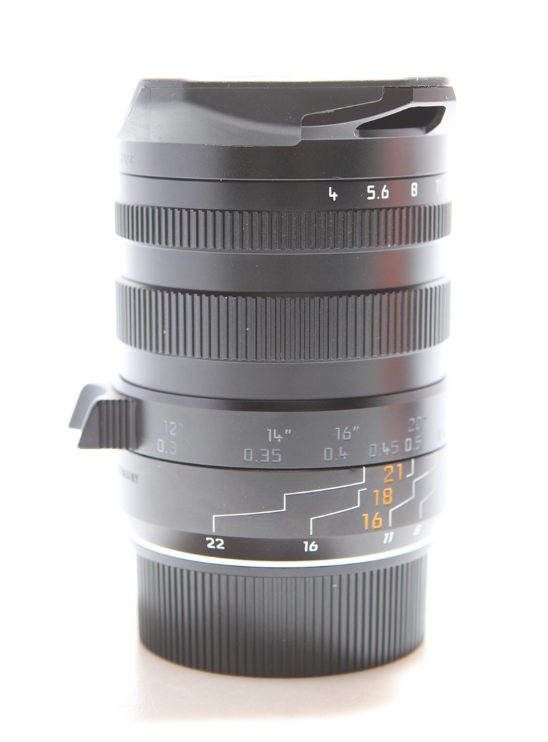 ★美品 Leica Tri-Elmar-M 16-18-21mm F4 ASPH FedEx]Leica TRI-ELMAR-M 16-18-21mm F4 ASPH. Lens With filter
