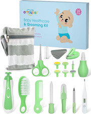 Baby Healthcare and Grooming Kit, 24 in 1 Baby Electric Nail Trimmer Set Newborn