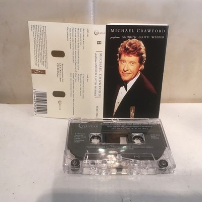 MICHAEL CRAWFORD PERFORMS ANDREW LLOYD WEBBER - TAPE CASSETTE ALBUM