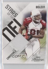 2009 Playoff Prestige Stars of the NFL Materials Prime 11/25 Anquan Boldin he0