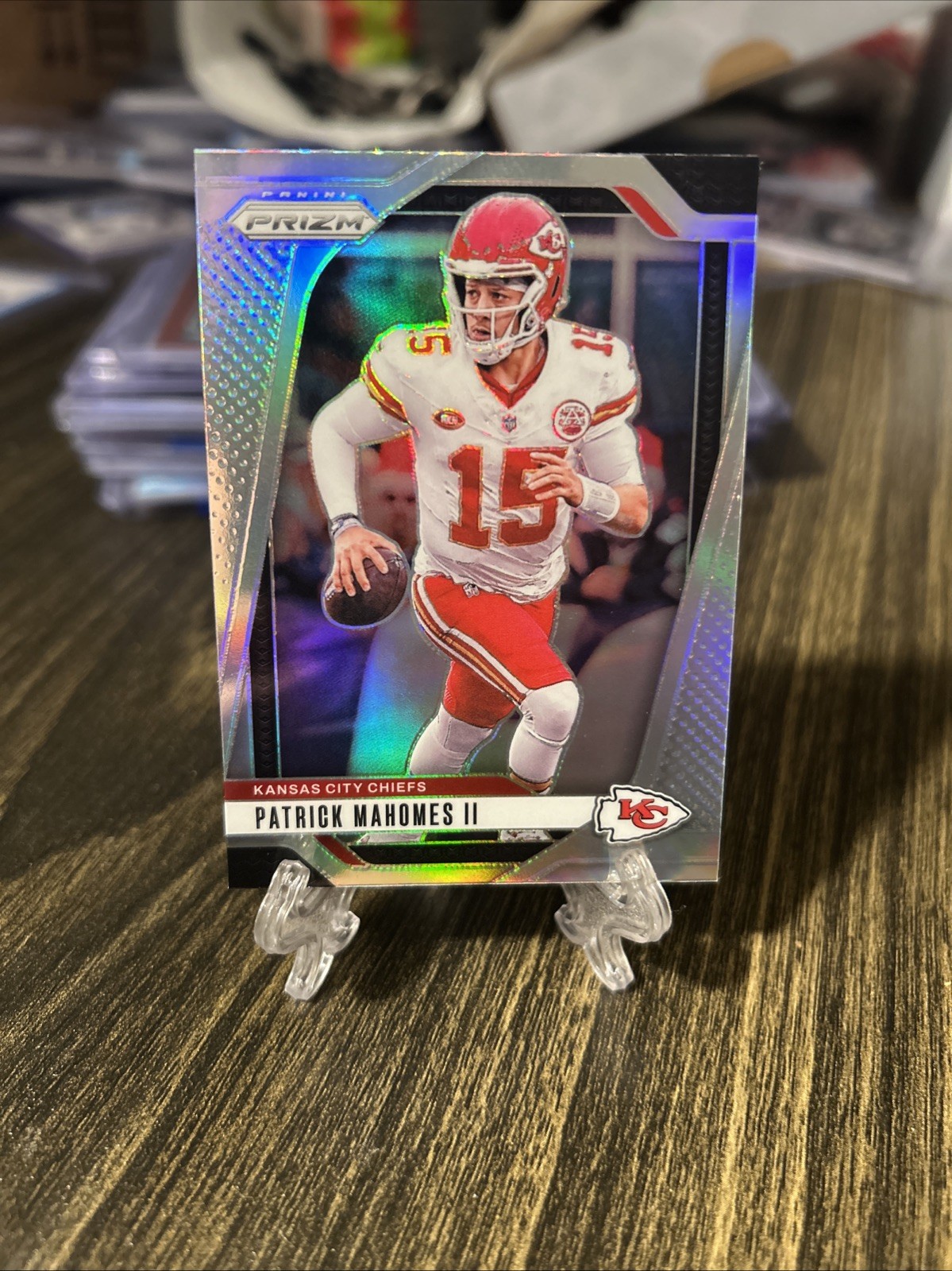 2024 Panini Prizm - Patrick Mahomes II #138 Silver Prizm