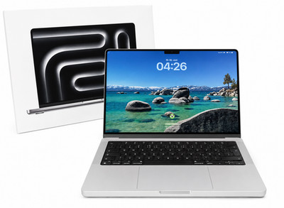 Apple MacBook Pro 14 M3 Pro 18GB 1TB Silber DE QWERTZ Laptop Notebook MwSt 91%