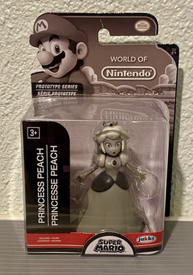 World of Nintendo 2.5'' *RARE* PRINCESS PEACH PROTOTYPE SERIES FIGURE Jakks 2016
