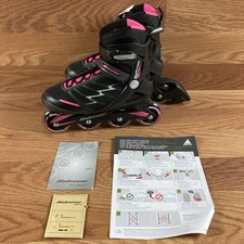 ROLLERBLADE Womens Bladerunner Advantage Pro XT Inline Skates Size 9 Black/Pink