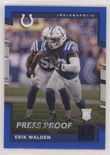 2017 Panini Donruss Press Proof Blue Erik Walden #207 z7h