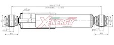AP XENERGY Stoßdämpfer Hinten für VW Caddy III Kombi (2KB, 2KJ, 2CB, 2CJ)