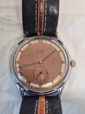 Montre Eldor Genève Mécanique 36mm Ancienne Fonctionne
