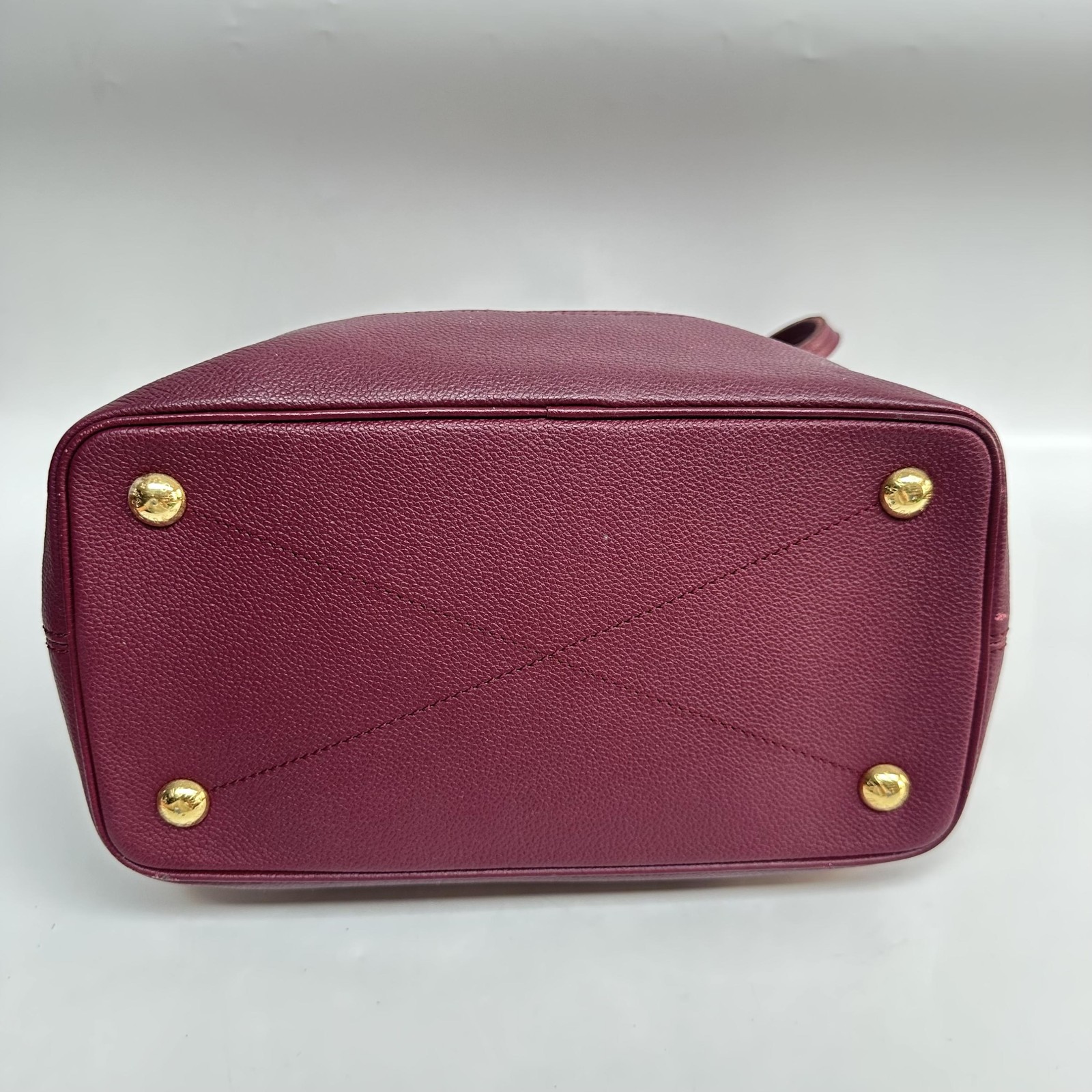 Burgundy Monogram Empreinte Citadine Shoulder Bag - ## image 3