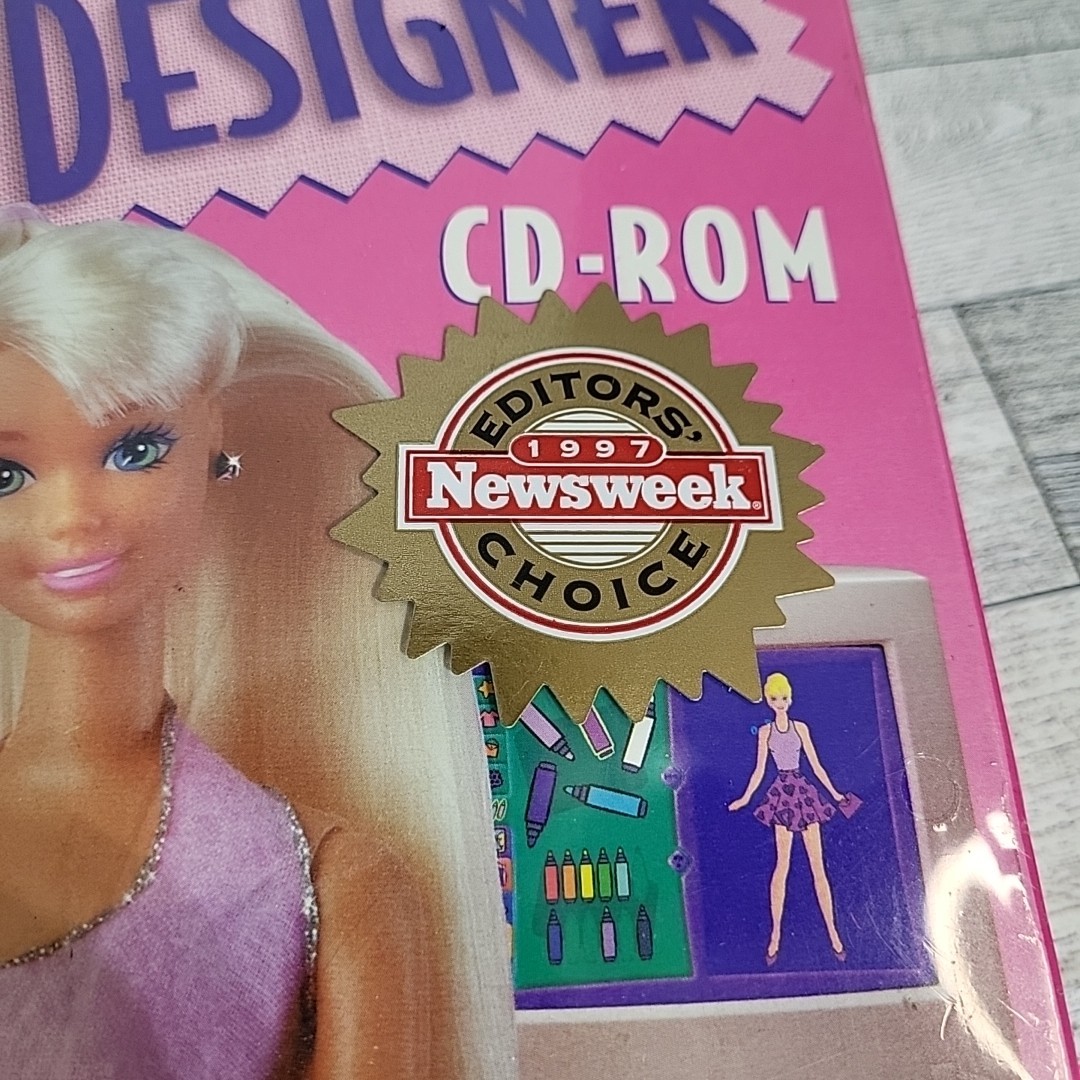 Barbie - 【新品】BARBIE FASHION DESIGNER PC CD-ROM Barbie Fashion Designer PC CD-ROM Software for Ages 6 & Up