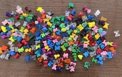 (Lot of 212) Gogos Crazy Bones HUGE Vintage Lot of 212 Rare, Jaws, Aliens