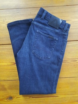 Jeans von Alberto Gr. W33 L28 neuwertig Bluejeans dunkelblau regular slim fit