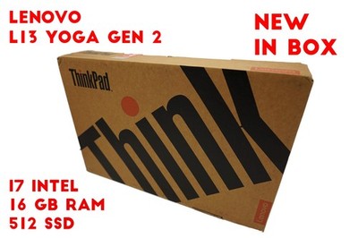 NEW Lenovo L13 Yoga Gen 2 Type 20VK Laptop Computer i7 16GB RAM 512 SSD Win11 Pr