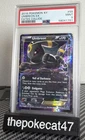 2016 POKEMON XY FATES COLLIDE #55 UMBREON EX PSA 9