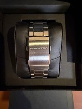 Hamilton Khaki Navy Scuba Auto Watch Timepiece Mens Authentic 3