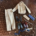 Vtg 1963-1965 Ken Outfit #797 Us Army & Airforce Uniform Set Barbie Mattel READ