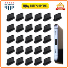 25 Pcs USB C Dust Plug, USB Type C Anti Dust Plugs Cover, Type C Charging Port