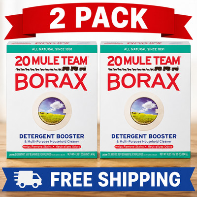 20 Mule Team Borax Multi-Purpose Cleaners 65 Ounces : 2 Pack FREE SHIPPING