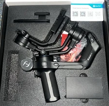 Feiyu Tech SCORP C Camera Stabilizer 3-Axis Handheld Gimbal (RED DESCRIPTION)