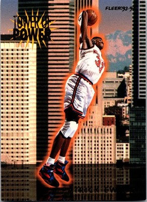 1993-94 Fleer #7 Patrick Ewing Towers of Power