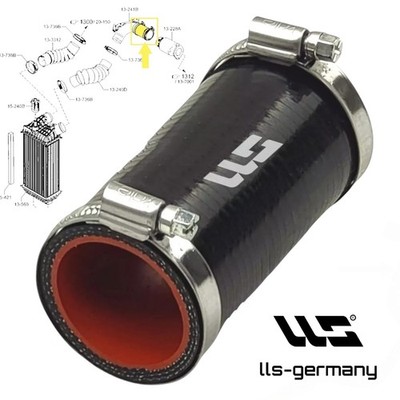 Ladeluftschlauch für VOLVO C30 S40 II S60 II S80 II 1.6 DRIVe / D2  31258058