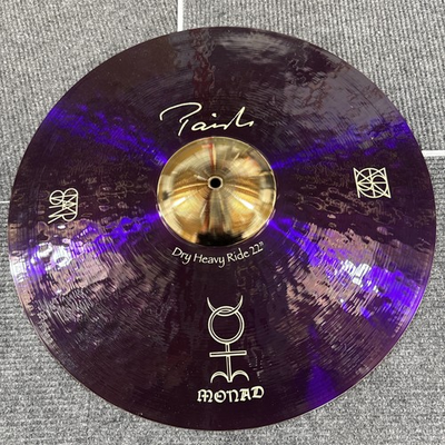 #ad #ad Paiste 22quot; Signature Danny Carey Monad Dry Heavy Ride Cymbal Purple $599.99