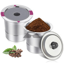 1/2/4 New Stainless Steel Reusable K Cup Coff...
