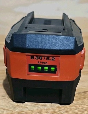 (8) HILTI B36 5.2 36V 5.2 Ah Li-ion High Capacity Lithium Date 2023 FREESHIPPING