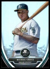 Michael Choice 2013 Bowman Platinum #BPP71 Athletics MLB READ FREE SHIPPING